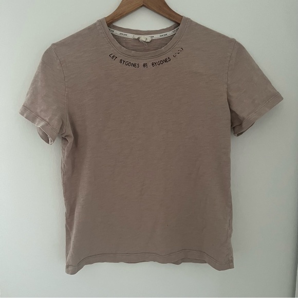 Zow Zow Beige Tee - Picture 1 of 3